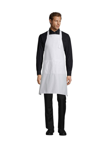 Delantal largo con bolsillos GALA