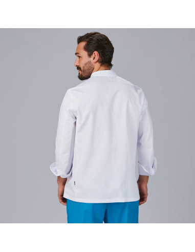 CHAQUETA COCINA UNISEX MEJIA -...